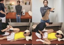長身小顔でスタイル抜群のモデル美女がエロマッサージで大量潮吹きお漏らし！水端あさみ