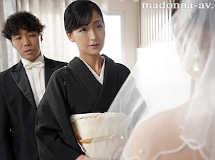 清楚で美人の義母が結婚式当日に娘婿に快楽堕ちして着物姿でヒクヒク痙攣！吉永塔子